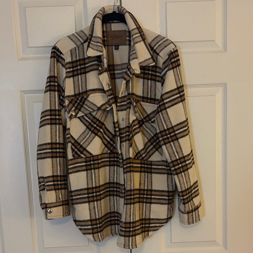 Plaid Shacket - Picture 2 of 2